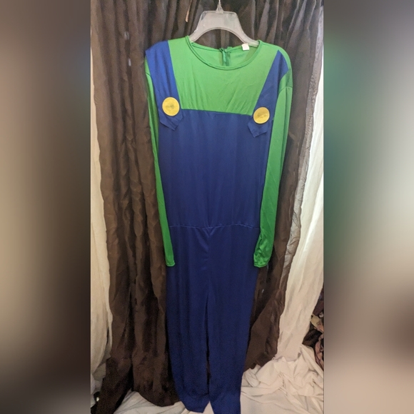 Adult Luigi xlarge costume - Picture 2 of 10